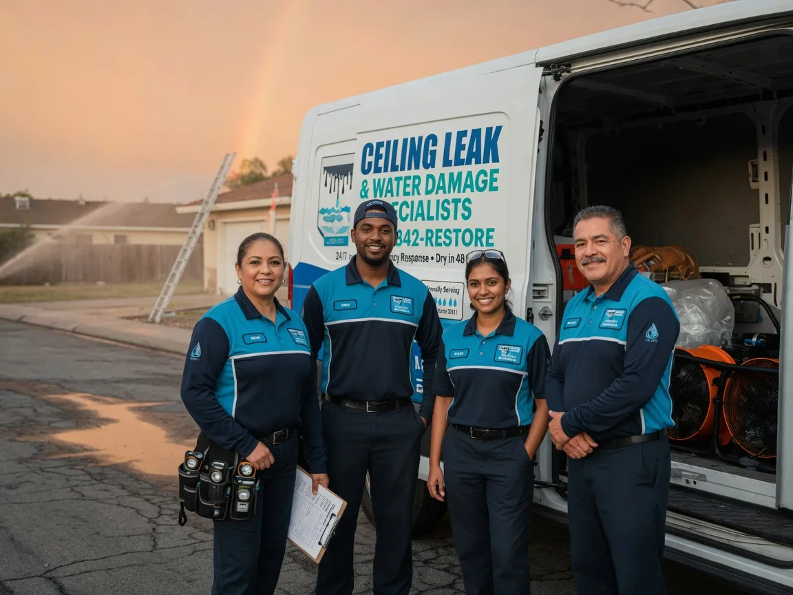 Ceiling Leak Cleanup company in Millville, MN
